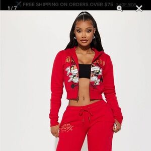 Brand new Ed hardy jogging suit